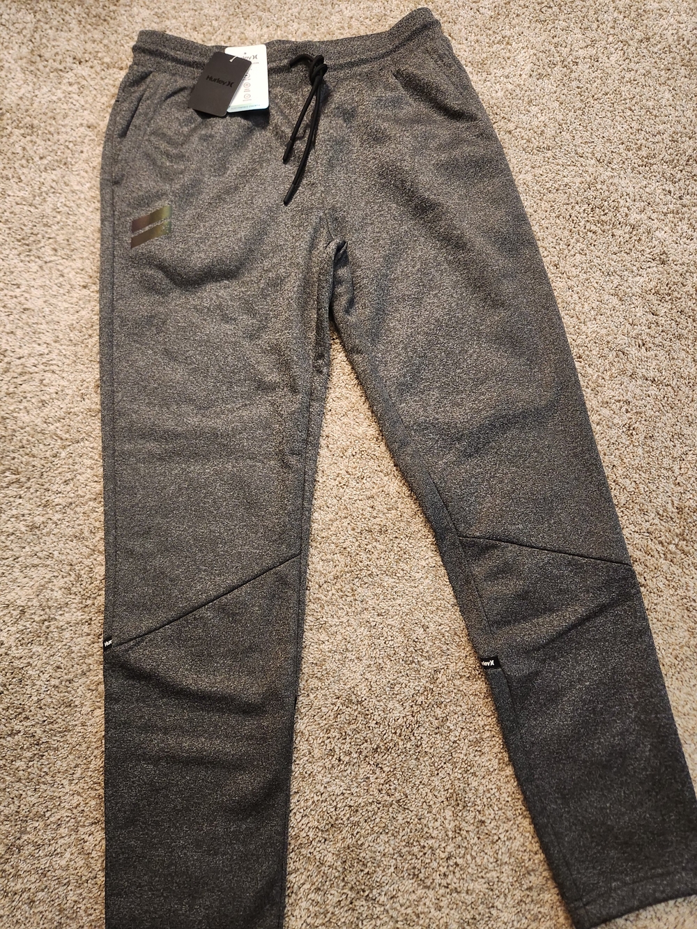 Hurley- Men's Active Jogger Pants w/ Drawstring. NWT Medium. - Picture 5 of 14